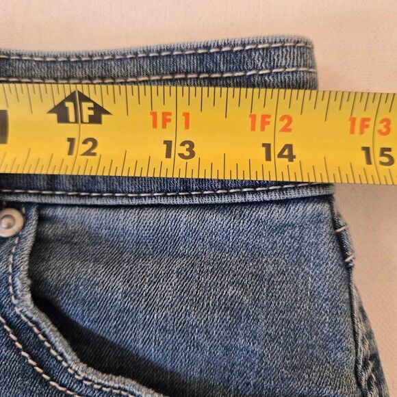 Inc International Concepts Womens Fray Trim Tulip Hem Denim Skirt Blue Size 2 - Picture 9 of 11